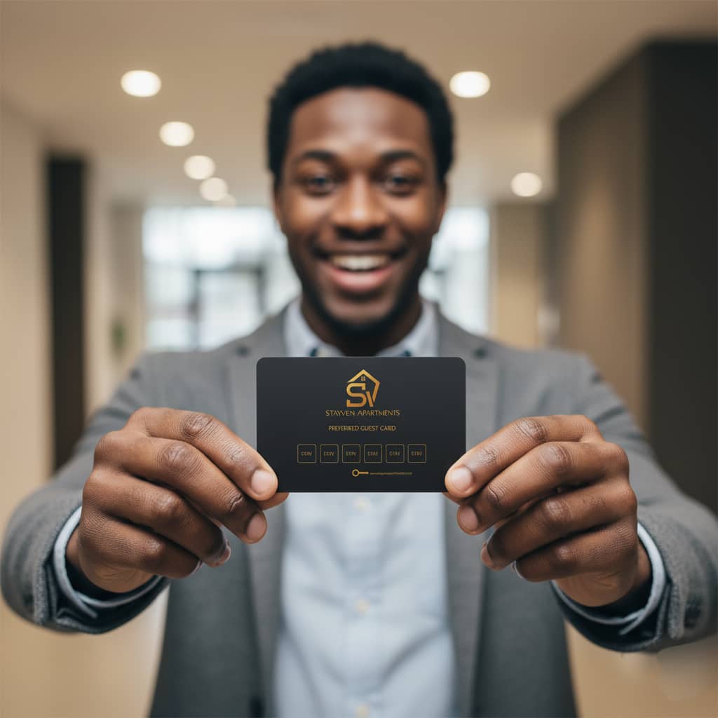 Stayven Apartments Loyalty Card